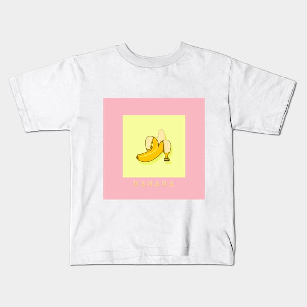 Banana Kids T-Shirt by Koala_Shop